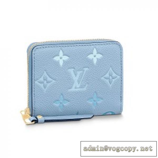 ★激安★LOUIS VUITTON ヴィトン スーパーコピー 小銭入れ ZIPPY 財布 2026SS期間限定色 サマーブルー