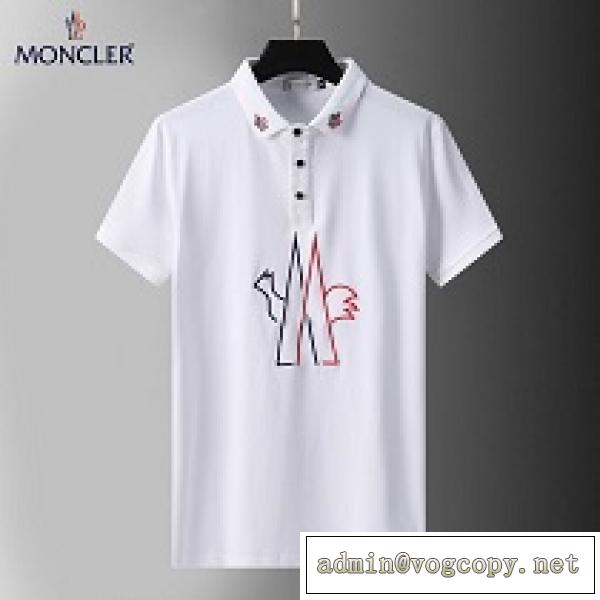 2026年新入荷MONCLER モンクレール コピー 通販 ポロシャツ 半袖 ドライ感を快適な着心地 4色可選 夏物