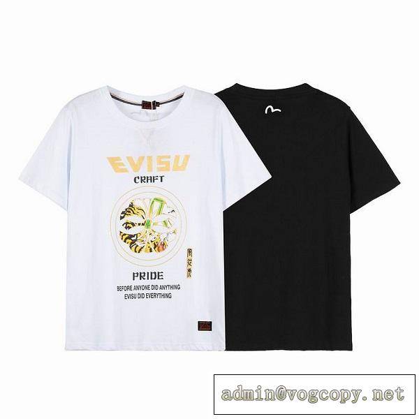 2026春夏大人気EVISU 半袖ｔシャツ コピーエヴィス コレクション トレンド おしゃれ カジュアル男性服
