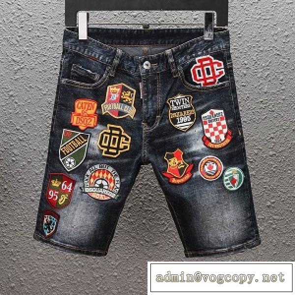 2026夏定番新品DSQUARED2 ディースクエアード ボトムス コピー デニム ショーツ カジュアルに綺麗め