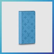 LOUIS VUITTON ルイ ヴィトン 長 財布 コピー ブルー モノグラム柄 洗練されたスタイリッシュさ レディース