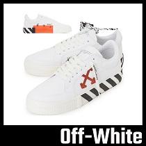 新作人気Off-White オフホワイト コピー 2026トレンド シンプルな LOW VULCANIZED スニーカー ホワイト