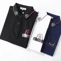 2026年夏に欠けない MONCLER モンクレール コピー 服 ポロシャツ メンズ 通気性と速乾性が優れ 3色可選
