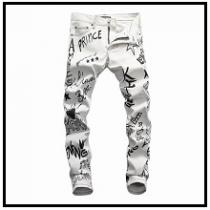 2026年春夏最新入荷D&G ドルガバ コピー ジーンズ メンズ ストリート感 カジュアルにきれいめ ホワイト