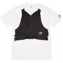 2026年大好評の半袖Tシャツ シュプリーム 偽物 通販 SUPREME×TNF RTG Tee ストリート風 幅広いコーデ