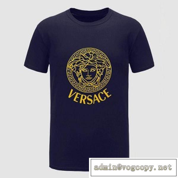 ベストはキレイめな印象に ヴェルサーチTシャツ/半袖   3色可選  2026SS VERSACE 素敵カジュアル春夏新品