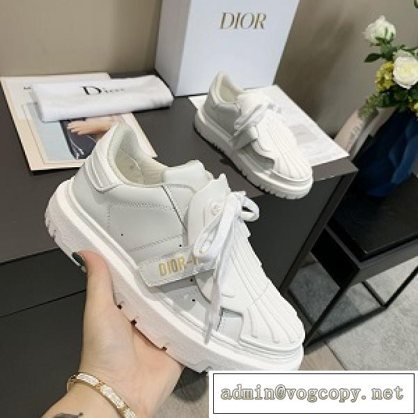 2026年ブランド新品DIOR ディオール スーパーコピー スニーカー レディ モノトーンのかわいいバージョン