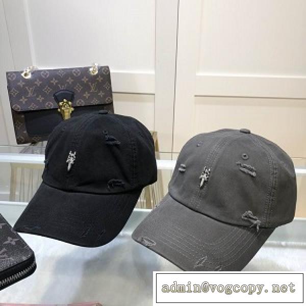 2026年の人気が急上昇CHROME HEARTS クロムハーツ コピー キャップ ダメージ 洗練されたデザイン