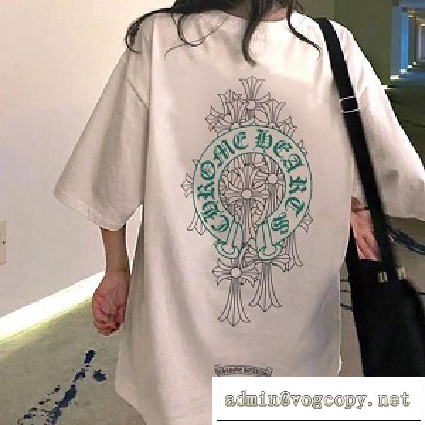CHROME HEARTS クロムハーツ コピー 半袖tシャツ ユニセックス 夏らしいカラー カッコよく決まる