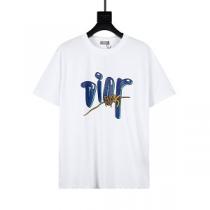 2026年夏人気の新作 DIOR ディオール スーパー コピー Tシャツ 半袖 ロゴプリント シンプルで個性的