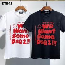 2026活躍度満点の半袖 ディースクエアード tシャツ コピー アルファベットプリント オシャレなデザイン