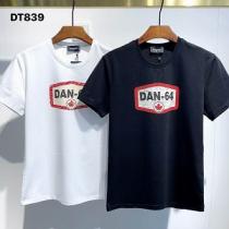 DSQUARED2 ディースクエアード コピー 通販 半袖Tシャツ ハイクオリティー ユーズド風 メンズ 春夏