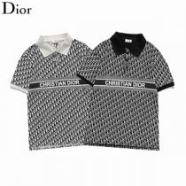 アクセントに抜群！DIOR ディオール スーパーコピー ポロシャツ 半袖 オブリーク スタイリッシュ夏物