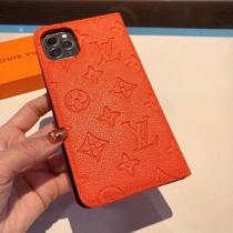 注目LOUIS VUITTON ヴィトン コピー iphone12 スマホケーズ とても良い抜け感を演出 オレンジ/ブラック