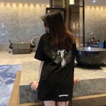 新作登場！21SS CHROME HEARTS クロムハーツ tシャツ 半袖 ダガー 剣 ブラック SNSで話題沸騰中