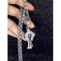 CHROME HEARTS クロムハーツ DIY新たなモデルネックレス 925シルバー ファッションオールマッチ 