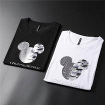 BURBERRY バーバリー 半袖Tシャツコピー ミッキーマウスプリント 大人可...