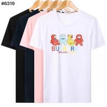 女心をくすぐる新品 BURBERRY バーバリー半袖Tシャツ激安 偽物  好印象な上品スタイル 4色可選 ゆるくて快適