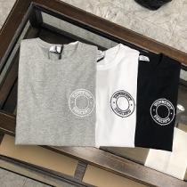 BURBERRY激安 偽物 BURBERRYバーバリー丸首ネックTシャツ コーマ綿 ストレスフリーな着心地 3色可選