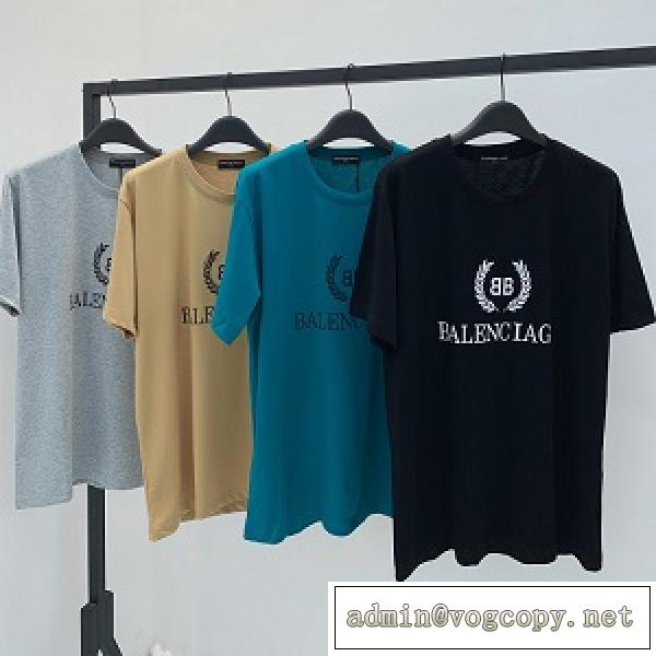 2026夏大活躍間違いなし BALENCIAGA バレンシアガ スーパーコピー 半袖Tシャツ シンプル 男女兼用