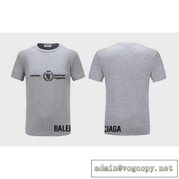 季節感をプラス人気商品BALENCIAGA バレンシアガ半袖Tシャツコピー シンプルでスタイリッシュ 多色可選