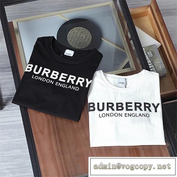 注目度が上昇中 バーバリー BURBERRY  半袖Tシャツ 2色可選 2026年春夏コレクション 柔らかく肌にやさしい