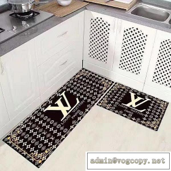 お得安いカーペットLOUIS VUITTON  ヴィトン コピー キッチンマット　掃除簡単人気2026新作