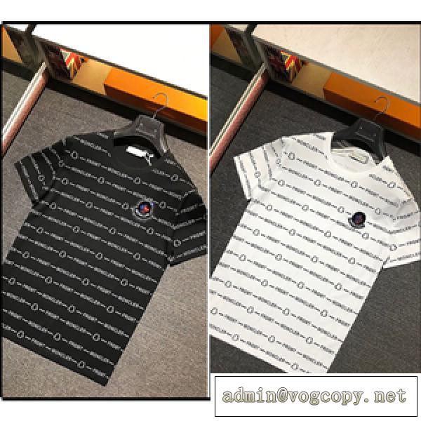 この夏幅広い着こなしMONCLER モンクレール スーパーコピー 半袖tシャツ 2色可選 幅広いコーデで活躍