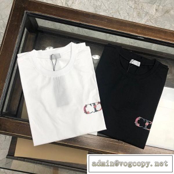 DIOR コピー 半袖tシャツ 一番の魅力春夏のマストアイテム 男女兼用 ワードローブの強い味方 2色可選