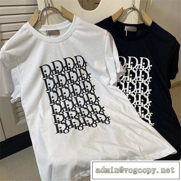 2026王道の半袖おすすめ DIOR ディオール コピー tシャツ オブリークプリント トレンド感を楽しめ新作