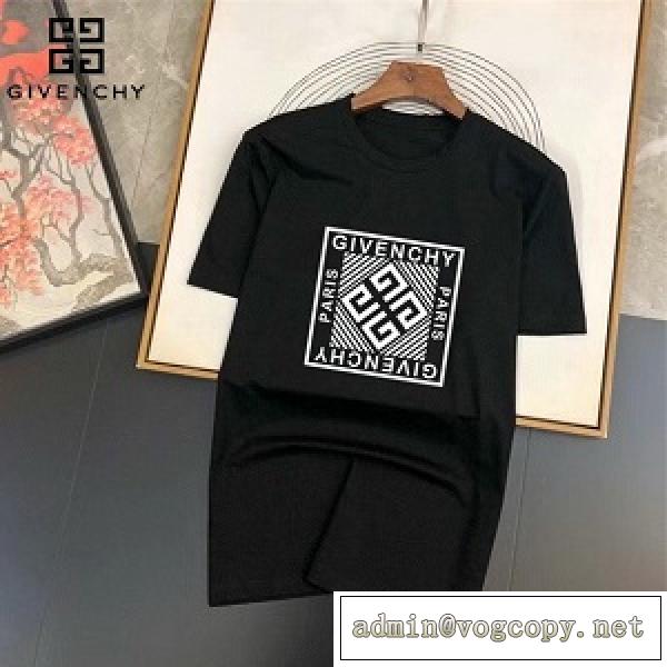 最新モデル GIVENCHY ジバンシー tシャツ 半袖 通販 特別なプリント 無地のデザインで大人気 2色可選
