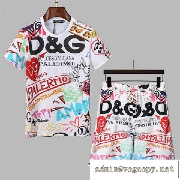 2026大注目コラボレーション D&G ドルガバ 偽物 上下セット ストリート感を演出 肌触りの着心地が良い