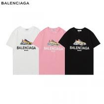 2026夏のトレンドアイテムBALENCIAGA バレンシアガ 半袖 Tシャツコピー 靴のプリント快適で通気性