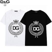 2026夏のフレッシュな気分 D&G ドルガバ コピー半袖 Tシャツ シルケット...