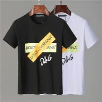 大注目の今季の春夏ファッションD&G ドルチェ丸首ネックTシャツ通販 偽物 極上のドライ感を快適な着心地 黒白