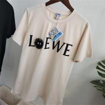 2026夏の最新ファッションロエベ LOEWE丸首ネックTシャツコピーブリケットダストエルフ 純綿素材、柔らかく快適