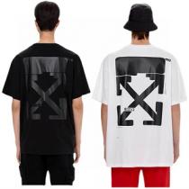 素敵なスタイルで夏の定番 Off-White オフホワイトクラシックTシャツコピ...
