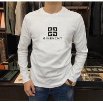 2026夏の最新ファッションジバンシー GIVENCHY長袖 Tシャツコピーゴー シルケット生地 シンプルで合わせやすい 