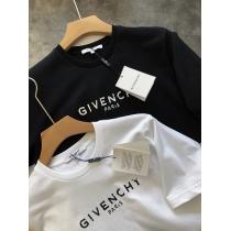 2026SS限定アイテム激安 ジバンシー GIVENCHY半袖Tシャツコピー 純綿素材、柔らかく快適 男女適用 黒白