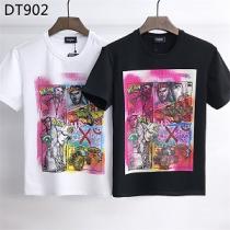 夏にぴったり限定アイテムディースクエアードDSQUARED2丸首ネックTシャツ激安 さまざまなシーンで活用できる