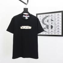 2026夏にぴったり限定アイテム Off-White オフホワイト半袖 Tシャツコピー 幾何学的空間の3次元ロゴ 黒白 男女兼用