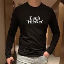 LOUIS VUITTON ルイ ヴィトン 長袖 コピー 着回し抜群のロンＴ  2色可選 純度の高いシンプル主義