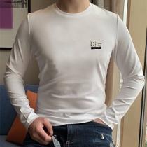 今手に入れたい DIOR コピー 長袖ｔシャツ 2色可選 ロゴプリント 無地のデザイン モノトーン 着心地よい