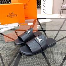 夏大活躍間違いなし HERMES エルメス コピー サンダル メンズ レザー 大人っぽさや重厚感をカジュアル