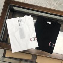 DIOR コピー 半袖tシャツ 一番の魅力春夏のマストアイテム 男女兼用 ワードローブの強い味方 2色可選