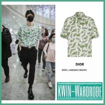 ディオール メンズ 半袖 DIOR AND AMOAKO BOAFO ハワイアンシャツ モダンでリラックス感に満ちた