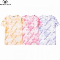 目が離せないカラフルなデザイン BALENCIAGA バレンシアガ コピー Tシ...