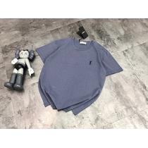 激安通販Saint Laurent イヴサンローラン コピー ｔシャツ ユニセックス エレガントな半袖トップス 刺繡