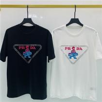 2026夏大人気 PRADA プラダ コピー 激安 半袖tシャツ 男女適用 人気の定番夏物 今季らしい着こなし存在感