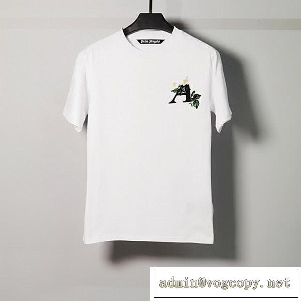 着回し力の高さの人気トレンド PalmAngels パームエンジェルス コピー Tシャツ 半袖 夏らしいプリント